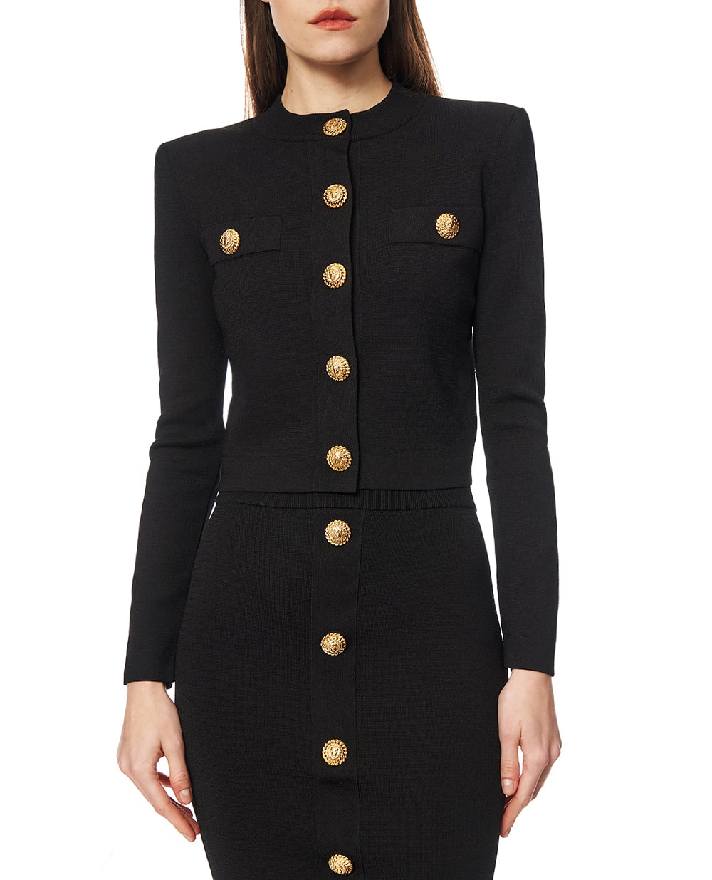 Кардиган Balmain GF1KL000KJ43, черный цвет • Купить в интернет-магазине Kameron