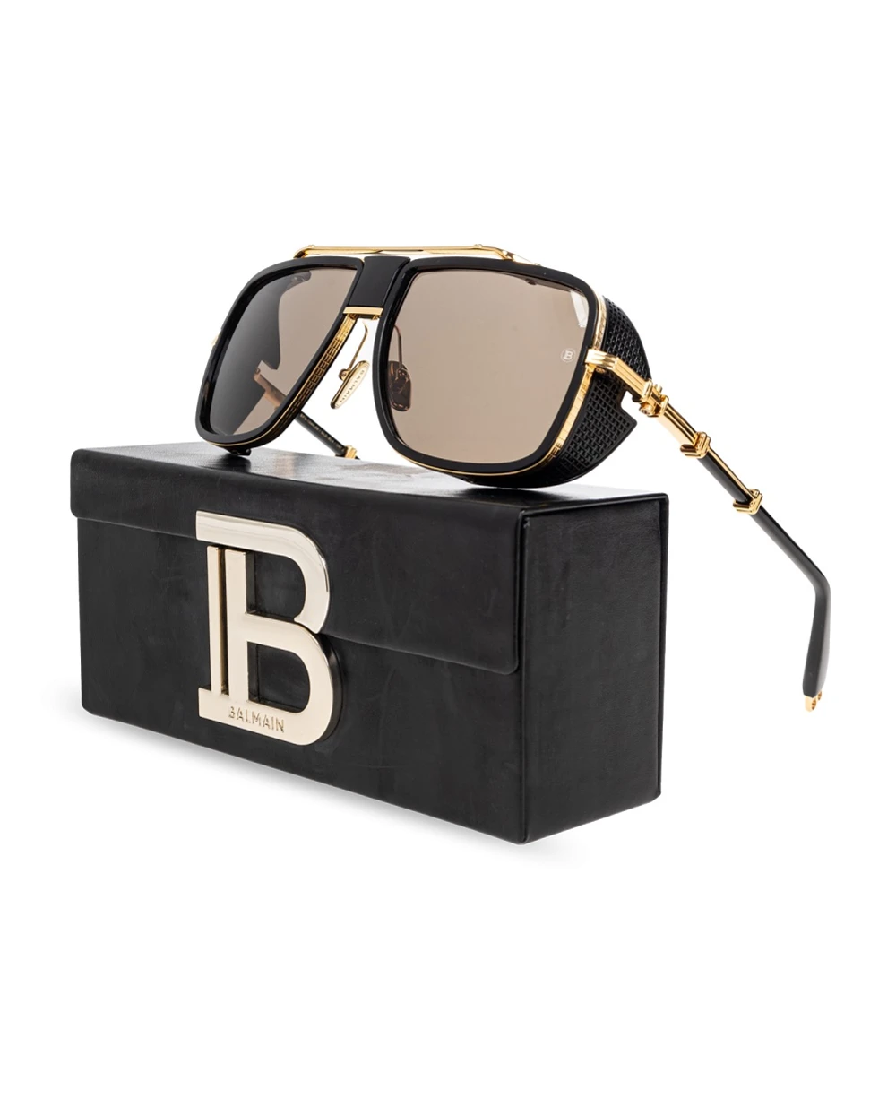 Солнцезащитные очки O.R. Balmain BPS-104H-59, серый цвет • Купить в интернет-магазине Kameron