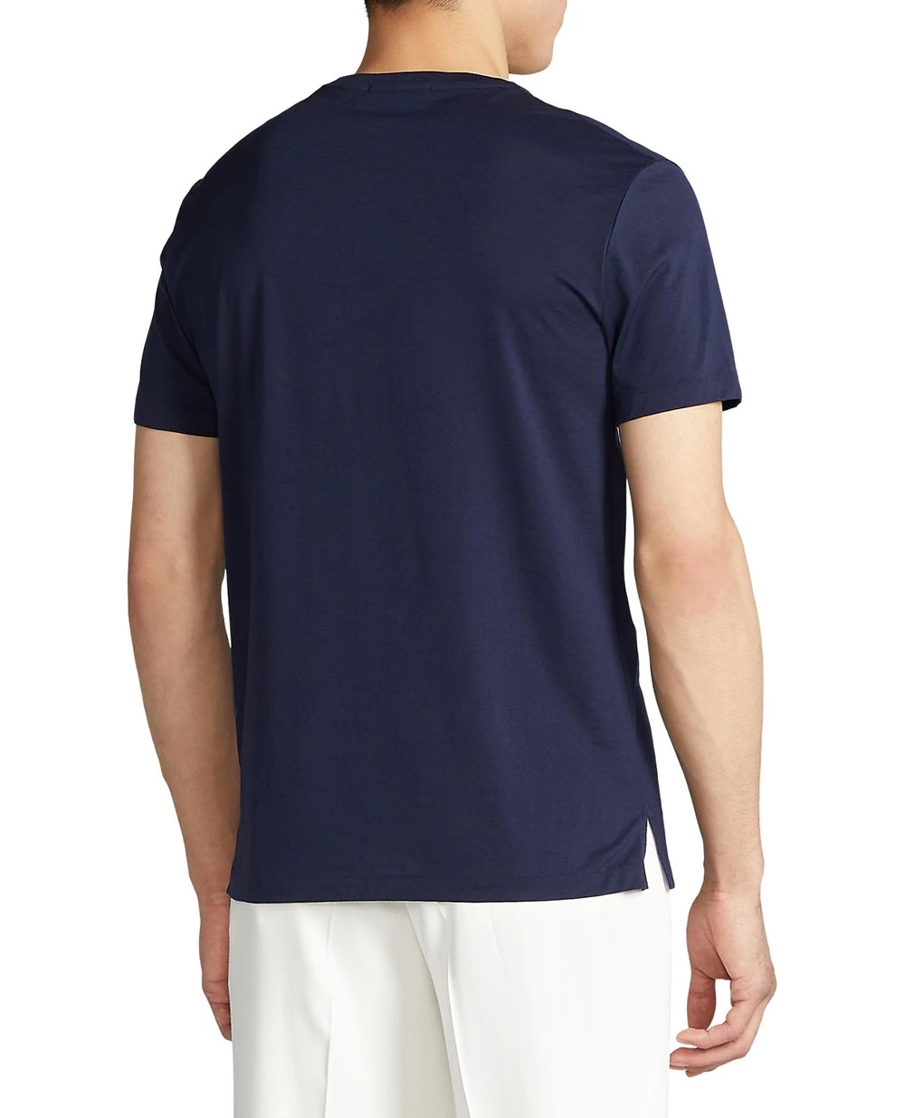 Футболка Ralph Lauren Purple Label 790508153015, темно-синій колір • Купити в інтернет-магазині Kameron