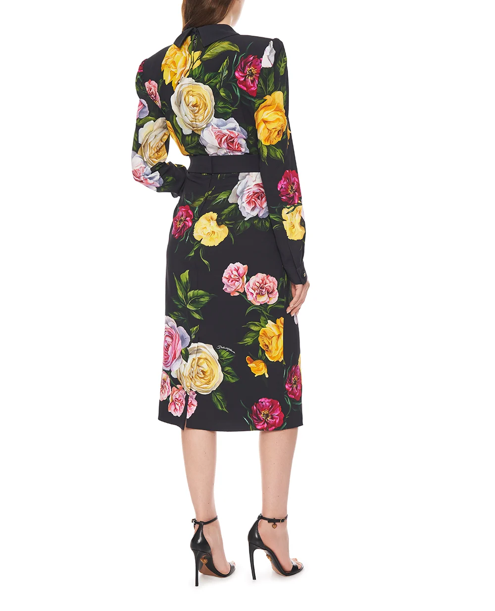 Платье Dolce&Gabbana F6TLDT-FSRPH, черный цвет • Купить в интернет-магазине Kameron