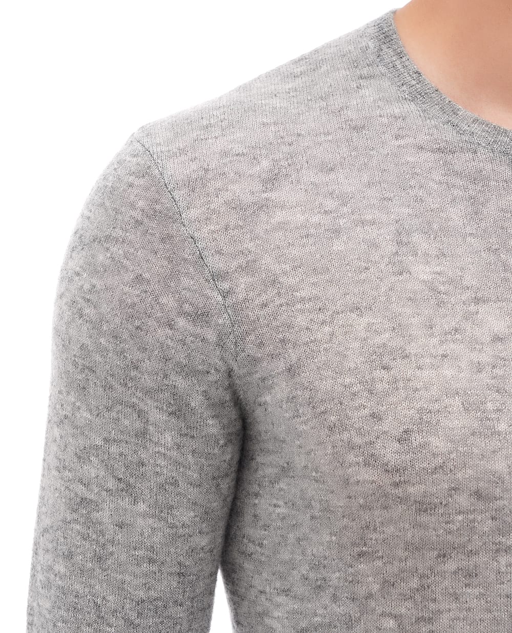Джемпер Saint Laurent 780075-Y76LZ, сірий колір • Купити в інтернет-магазині Kameron