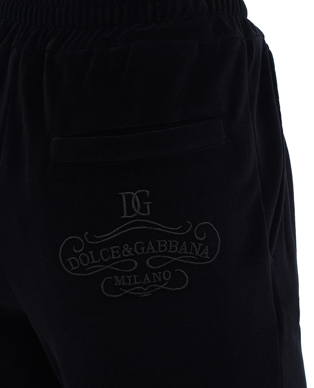 Спортивные брюки (костюм) Dolce&Gabbana FTC7VZ-GDCNX, черный цвет • Купить в интернет-магазине Kameron