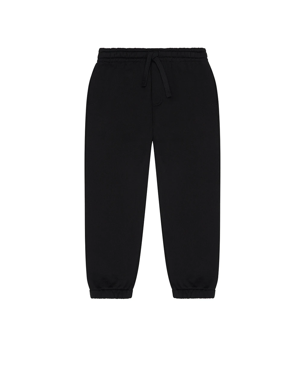 Детские спортивные брюки (костюм) Dolce&Gabbana Kids L1JPLE-G7PTH, черный цвет • Купить в интернет-магазине Kameron