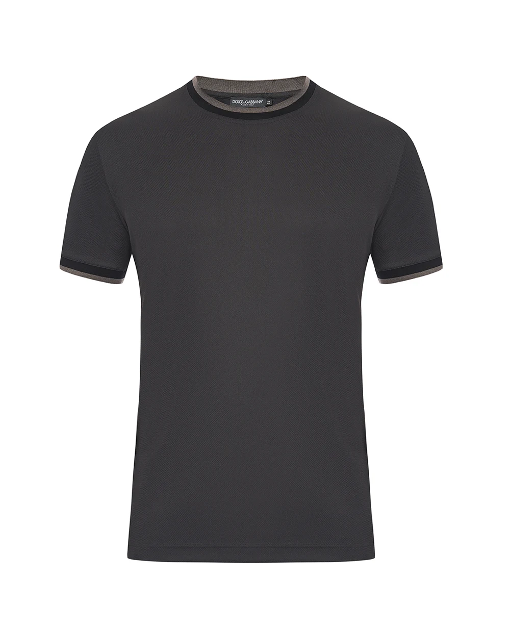 Футболка Dolce&Gabbana G8SW4T-HU7VE, черный цвет • Купить в интернет-магазине Kameron
