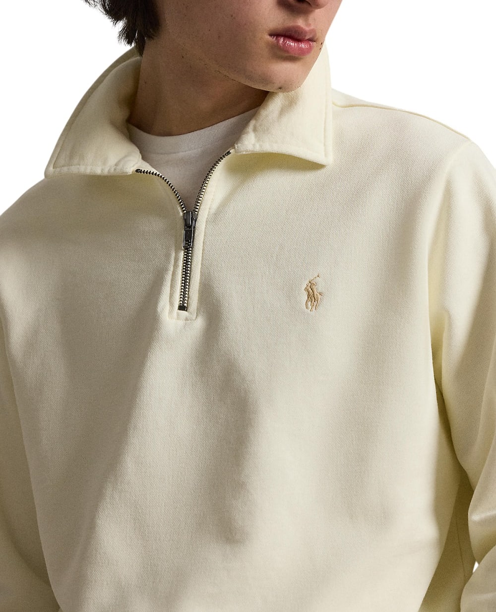 Толстовка Polo Ralph Lauren 710B18911002, кремовий колір • Купити в інтернет-магазині Kameron