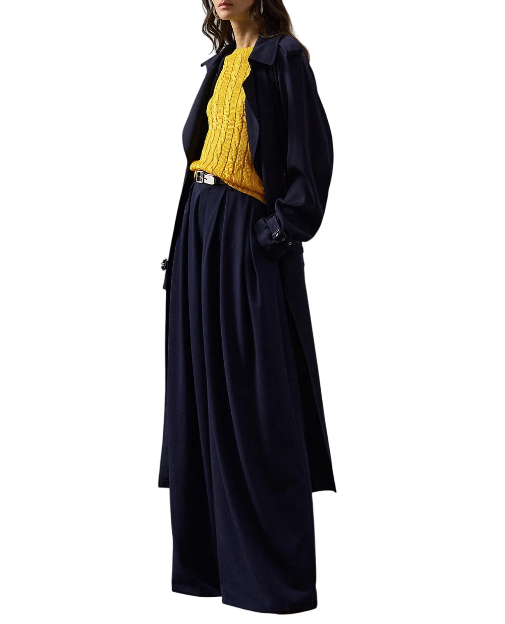 Свитер из шелка Ralph Lauren Collection 290900054035, желтый цвет • Купить в интернет-магазине Kameron