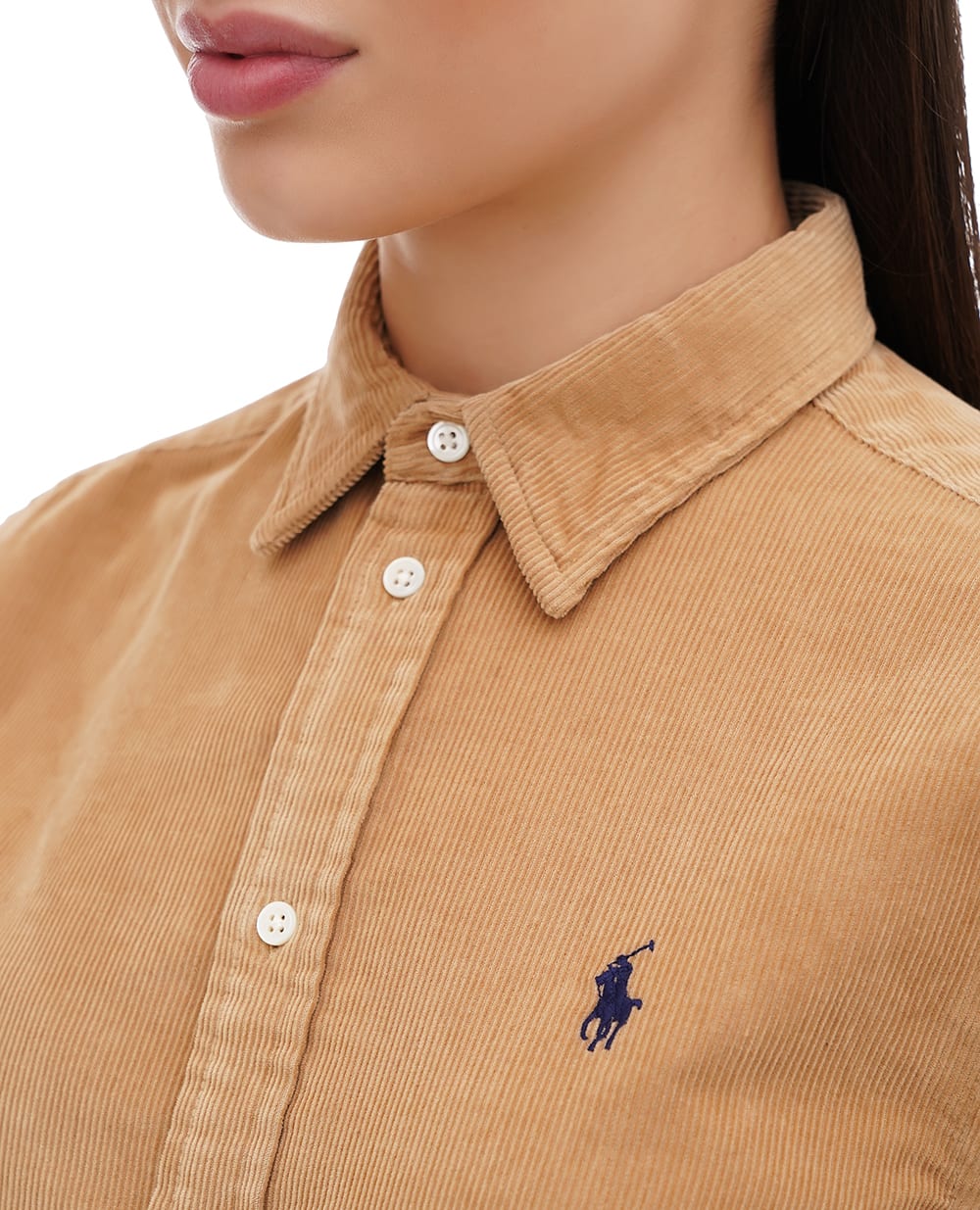 Рубашка Polo Ralph Lauren 211941496004, коричневый цвет • Купить в интернет-магазине Kameron