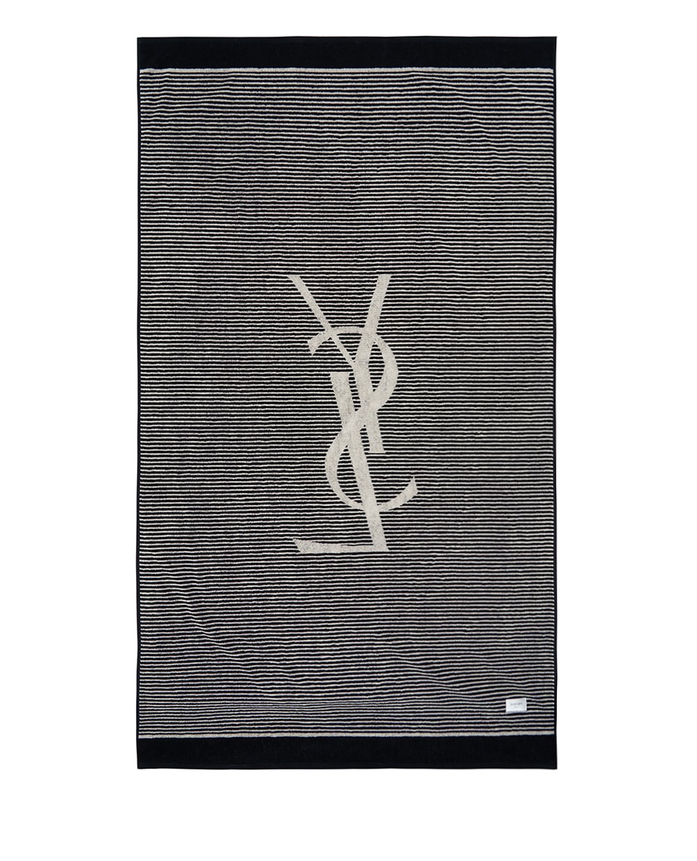 Полотенце Saint Laurent 827495-3Y106, черный цвет • Купить в интернет-магазине Kameron