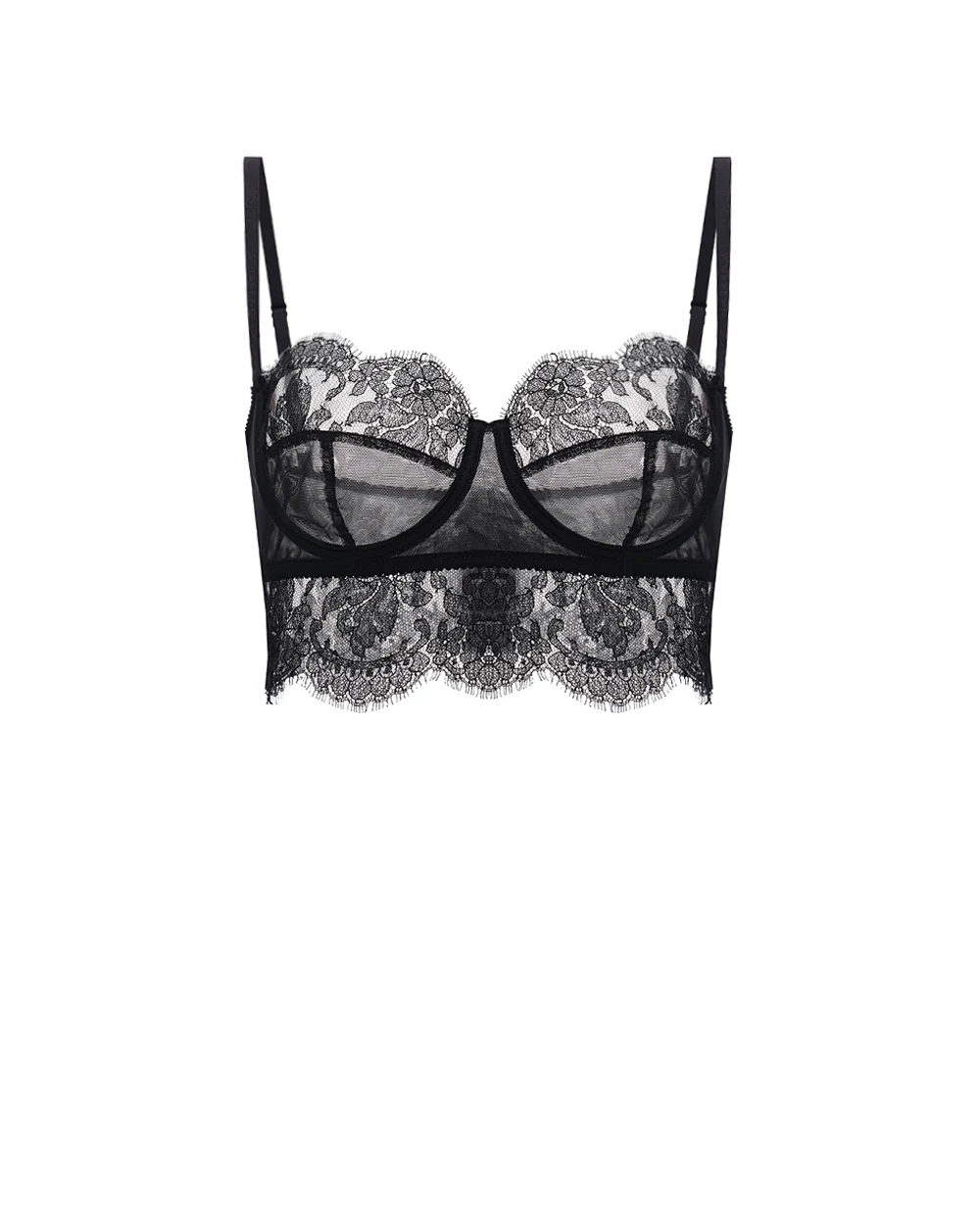 Бюстгальтер Dolce&Gabbana O1F40T-ONO68, черный цвет • Купить в интернет-магазине Kameron