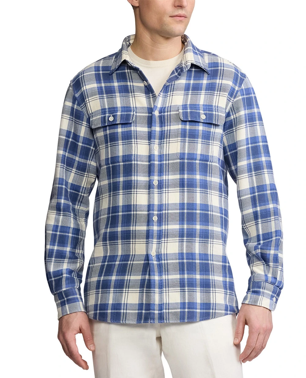 Сорочка Ralph Lauren Purple Label 790964260001, синій колір • Купити в інтернет-магазині Kameron