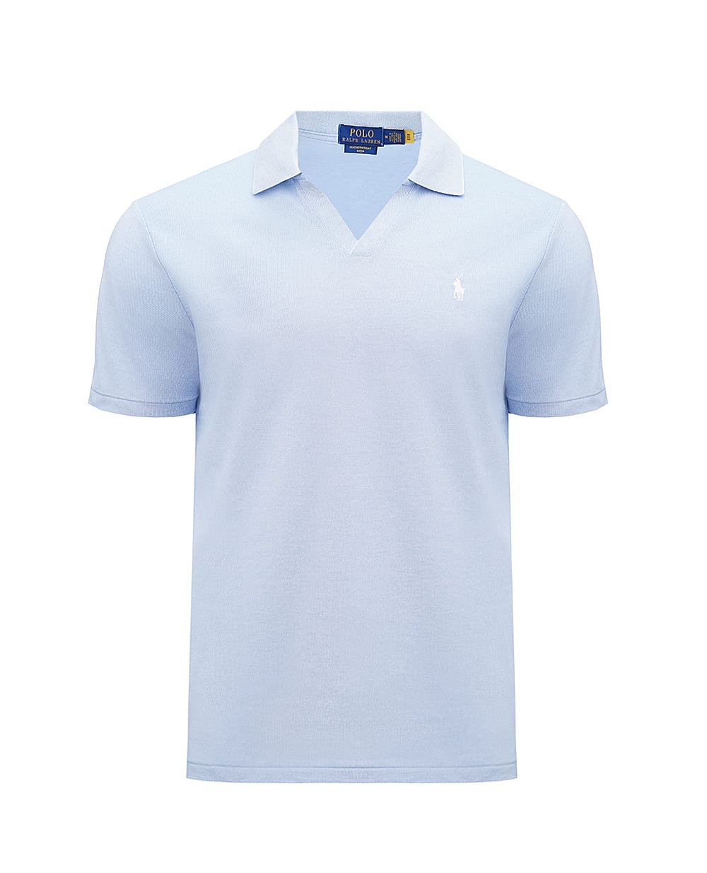 Поло Mesh Polo Ralph Lauren 710956819002, голубой цвет • Купить в интернет-магазине Kameron