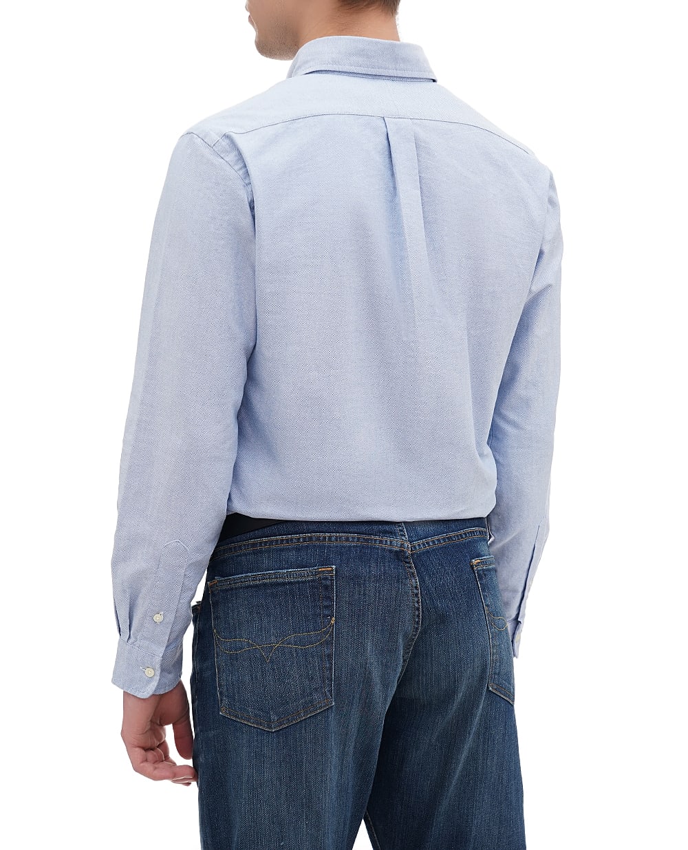 Рубашка Polo Ralph Lauren 710792041002, голубой цвет • Купить в интернет-магазине Kameron