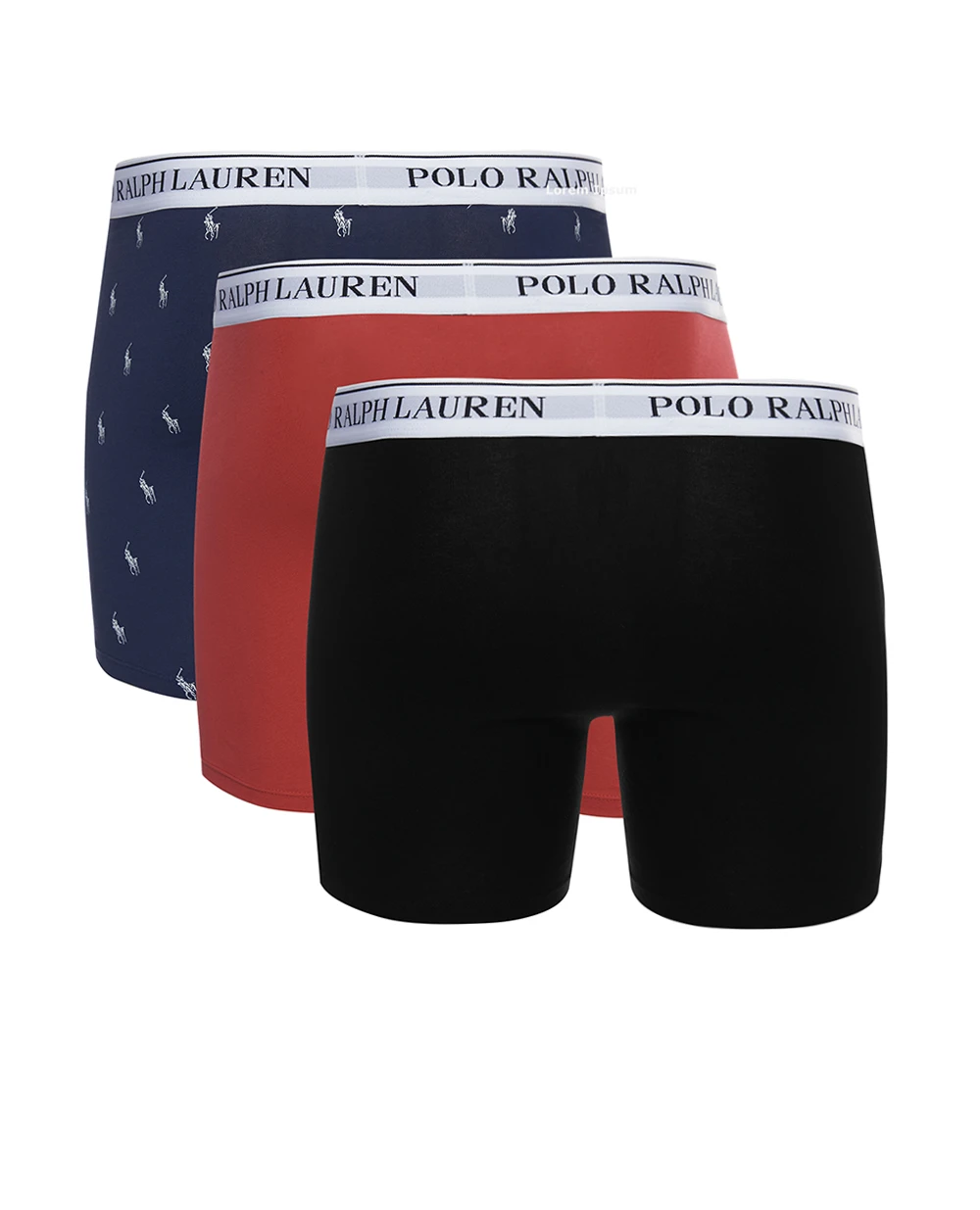Боксеры ( 3шт. ) Polo Ralph Lauren 714830300081, разноцветный цвет • Купить в интернет-магазине Kameron