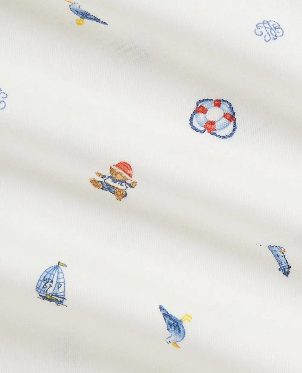 Дитячий комплект боді Polo Bear Polo Ralph Lauren Kids 320B14078001, білий колір • Купити в інтернет-магазині Kameron