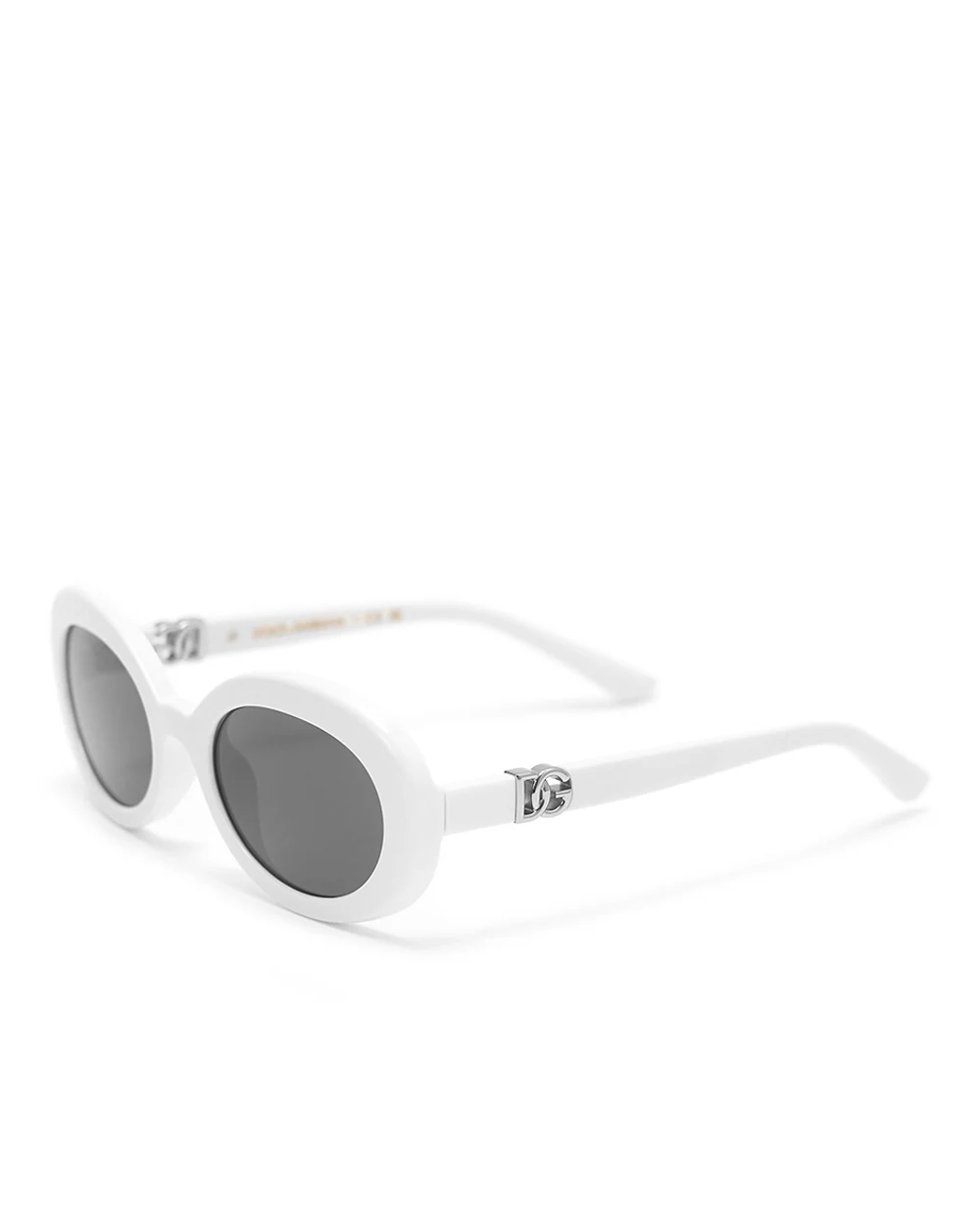 Детские солнцезащитные очки Dolce&Gabbana Kids 6007U331-28749, белый цвет • Купить в интернет-магазине Kameron