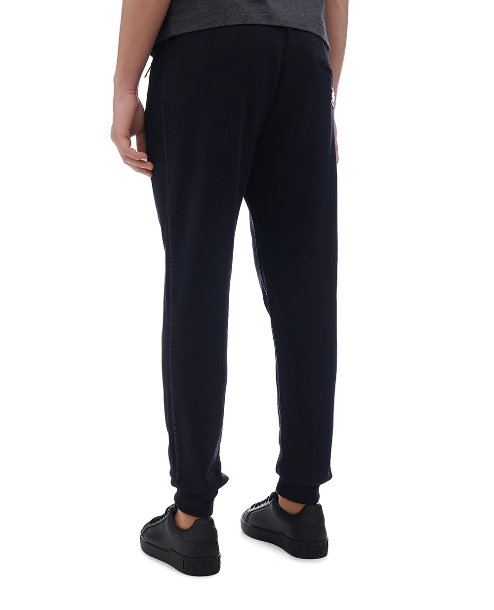 Спортивные брюки (костюм) Dolce&Gabbana GVXQHT-G7F2G, темно-синий цвет • Купить в интернет-магазине Kameron