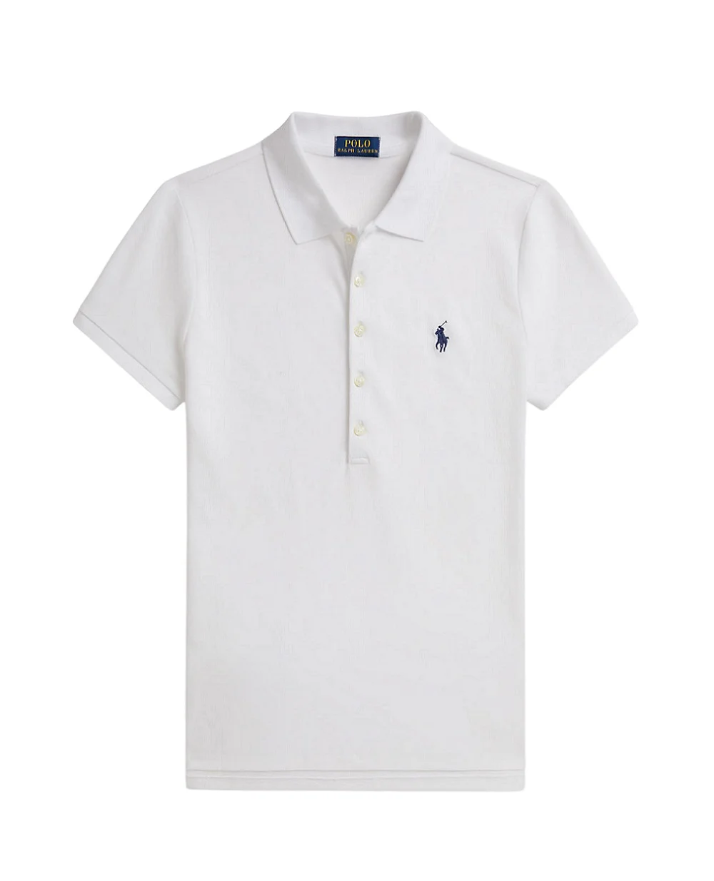 Поло Polo Ralph Lauren 211B18200015, белый цвет • Купить в интернет-магазине Kameron