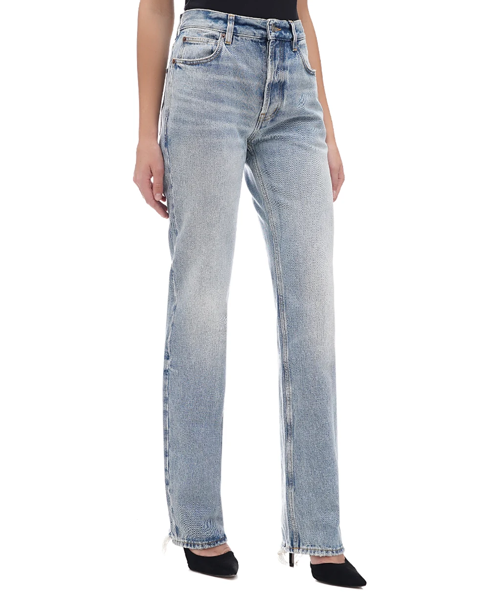Джинси Saint Laurent 782393-Y19XA, блакитний колір • Купити в інтернет-магазині Kameron