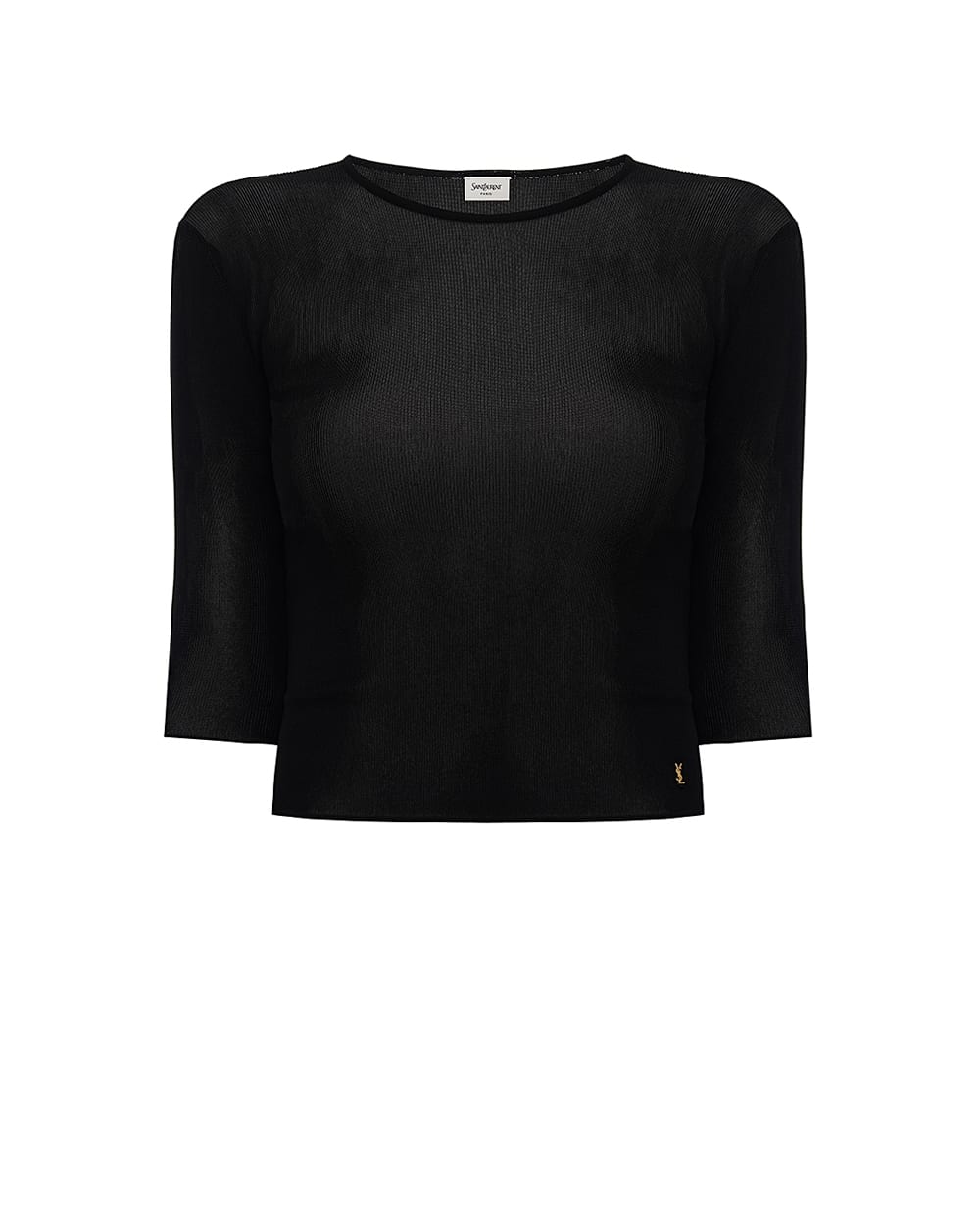 Топ Saint Laurent 819910-Y75WA, черный цвет • Купить в интернет-магазине Kameron