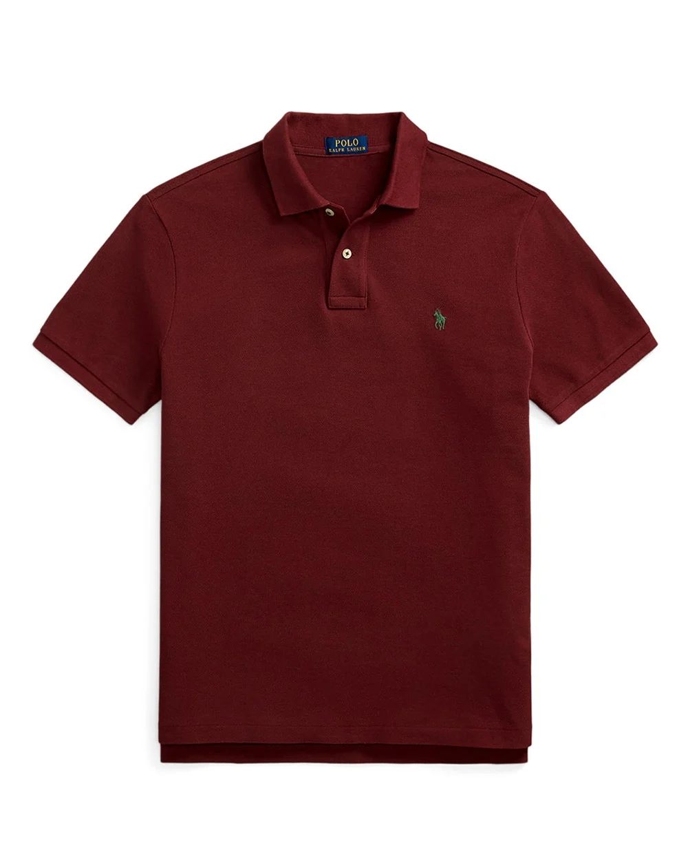 Поло Polo Ralph Lauren 710680784431, бордовый цвет • Купить в интернет-магазине Kameron