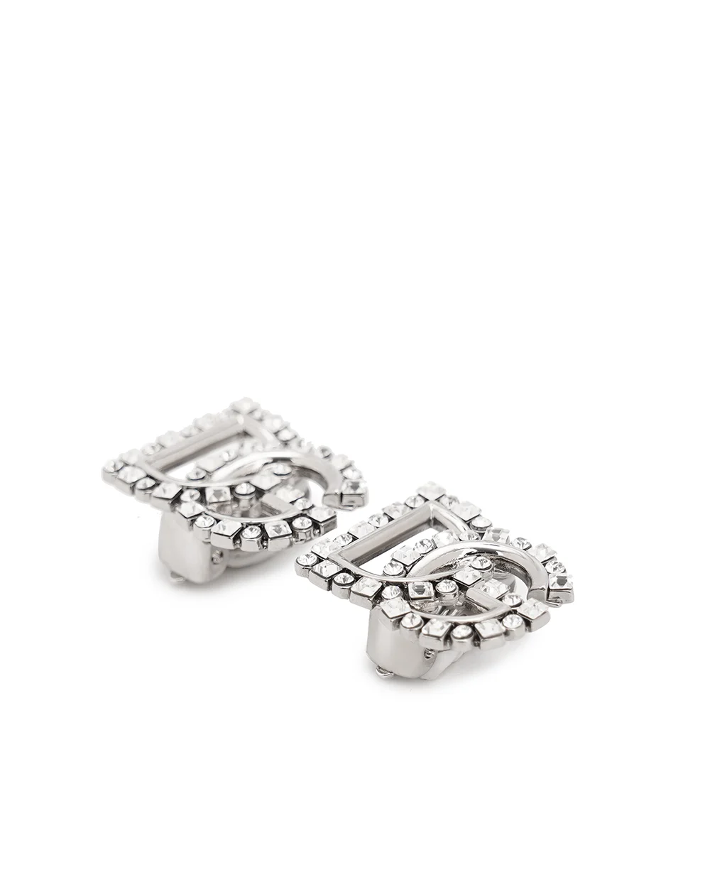 Серьги DG Logo Dolce&Gabbana WER2L4-W1111, серебряный цвет • Купить в интернет-магазине Kameron