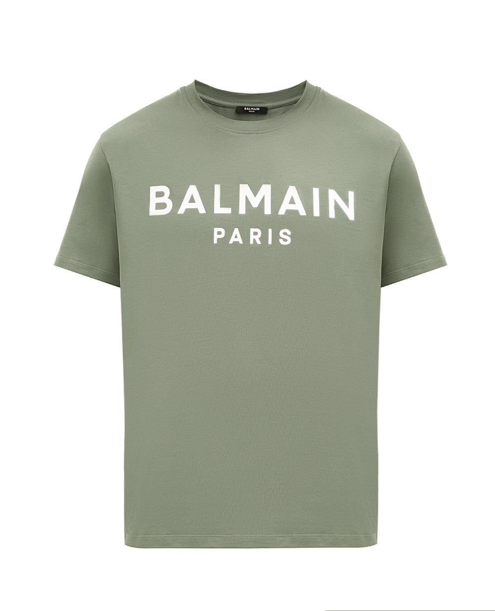 Футболка Balmain EH1EG010BB73, хаки цвет • Купить в интернет-магазине Kameron
