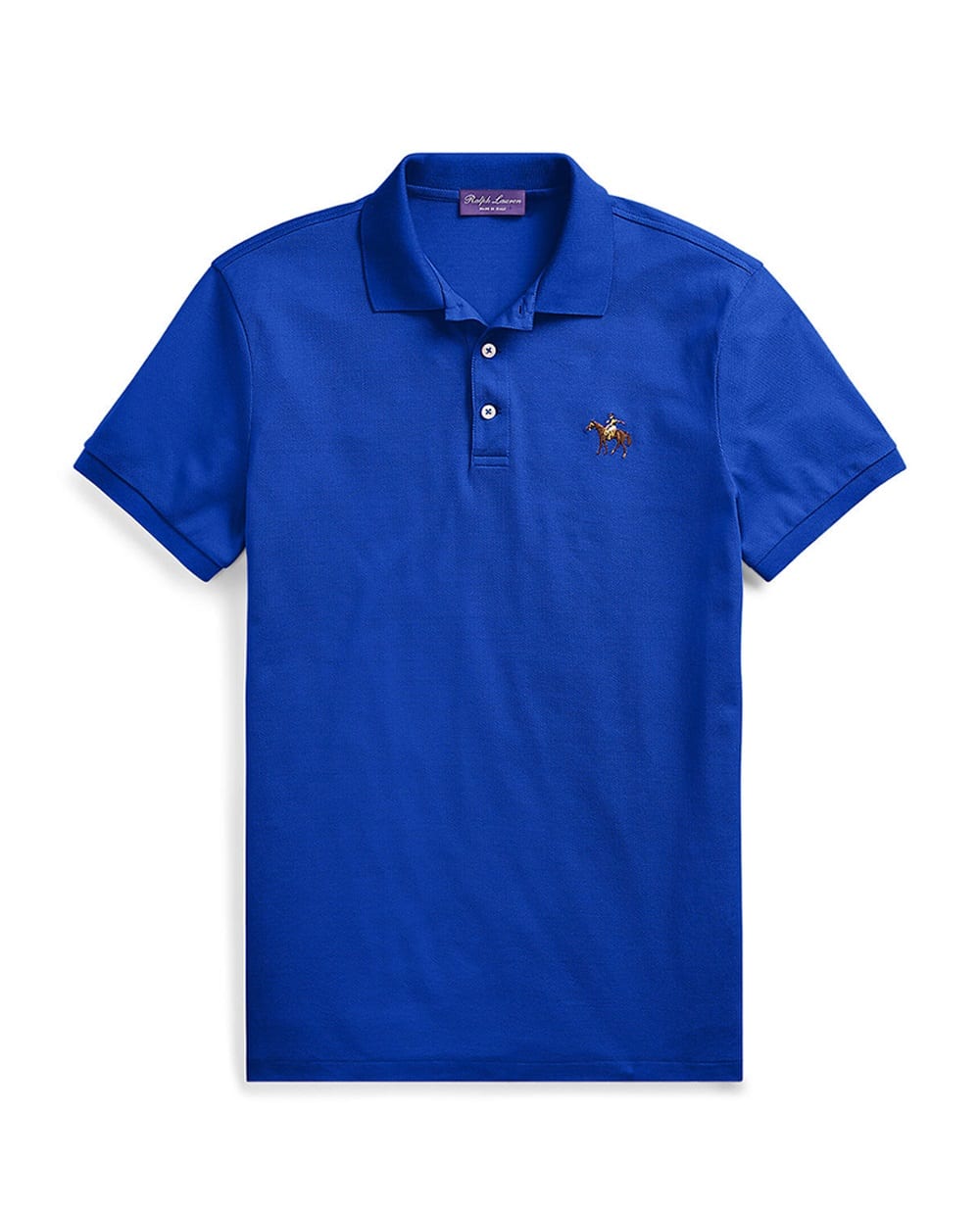 Поло Ralph Lauren Purple Label 790508036105, синій колір • Купити в інтернет-магазині Kameron