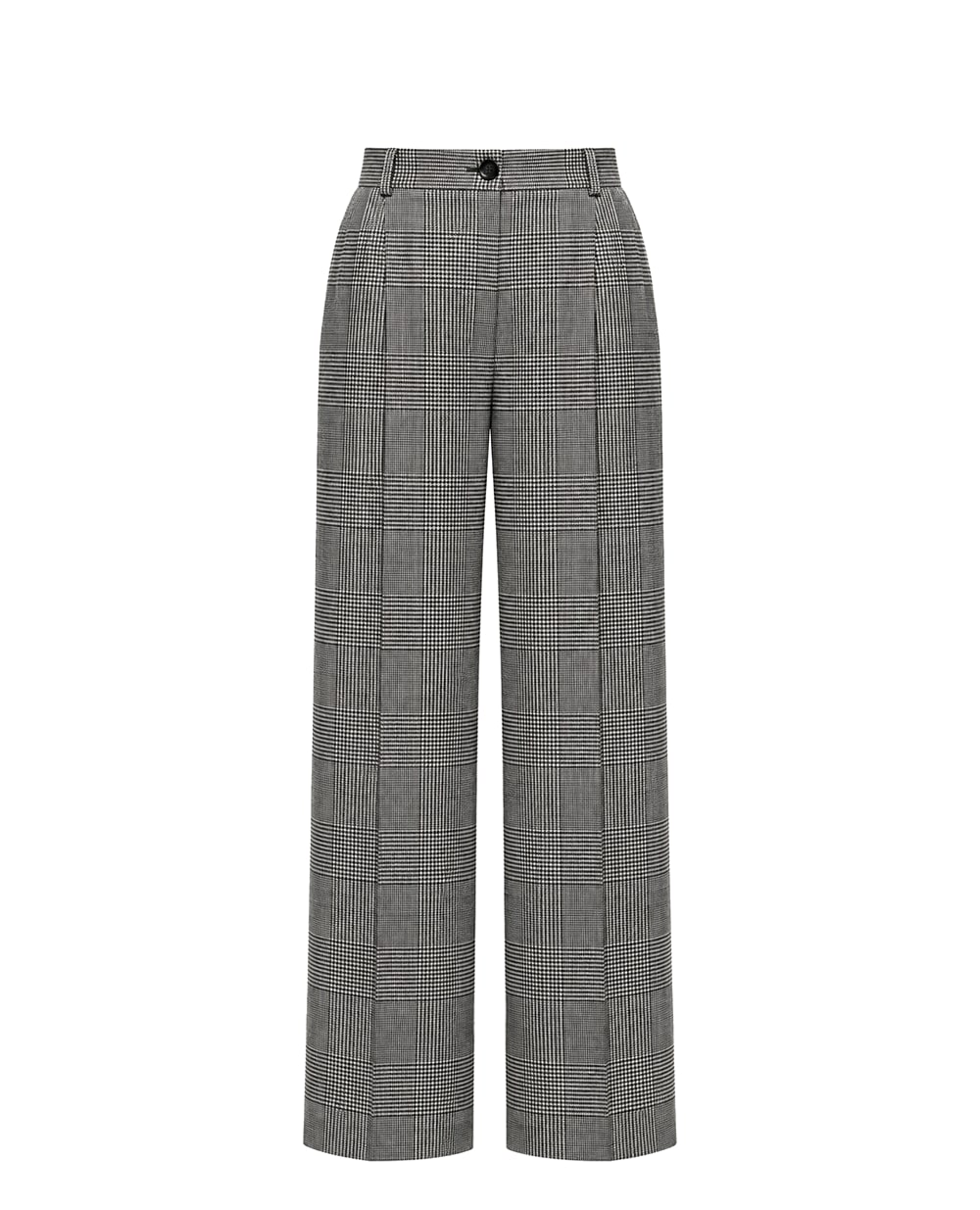 Брюки из шерсти и кашемира Dolce&Gabbana FTC17T-FQ2O5, серый цвет • Купить в интернет-магазине Kameron