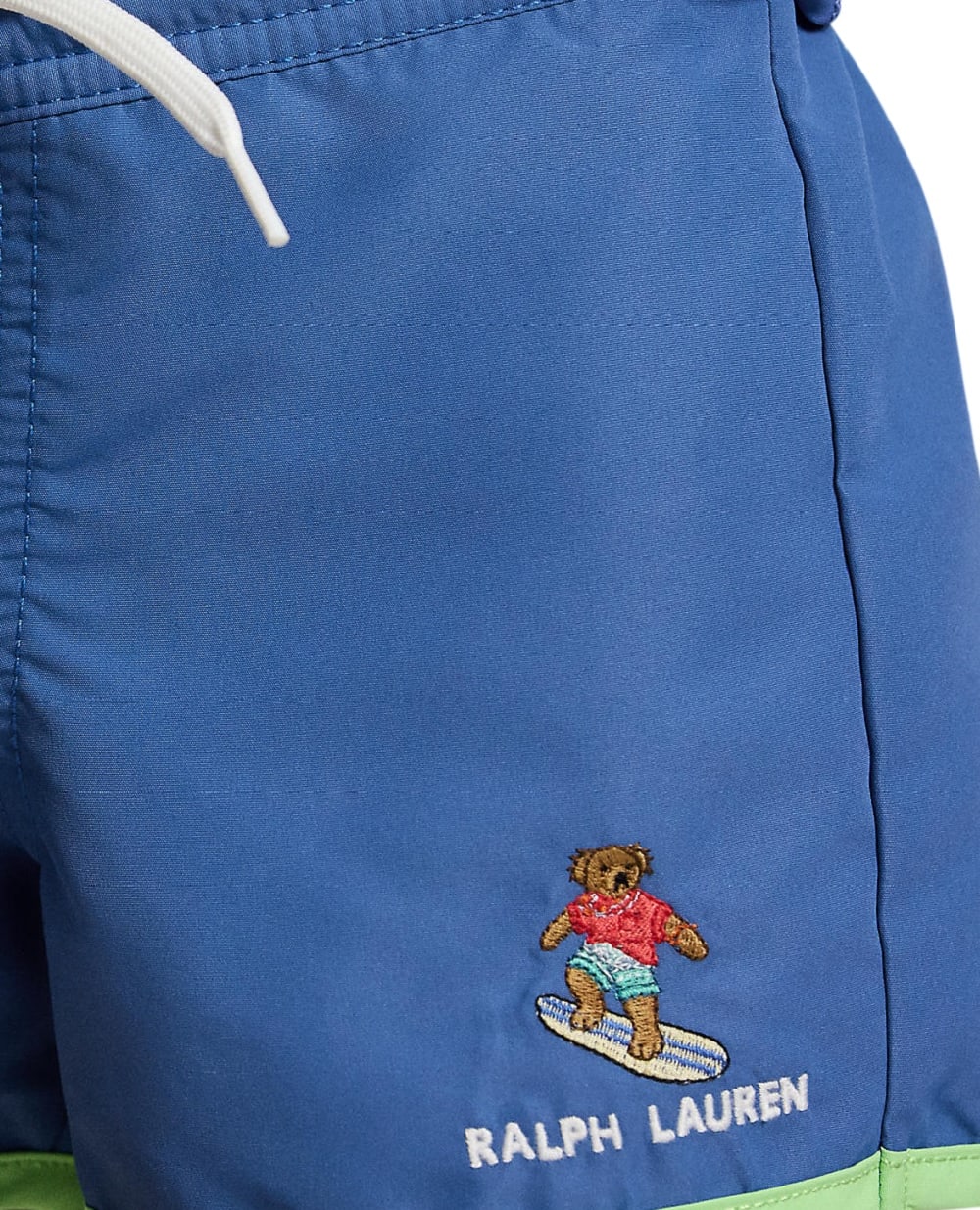 Дитячі плавки Polo Bear Polo Ralph Lauren Kids 322A13032001, блакитний колір • Купити в інтернет-магазині Kameron