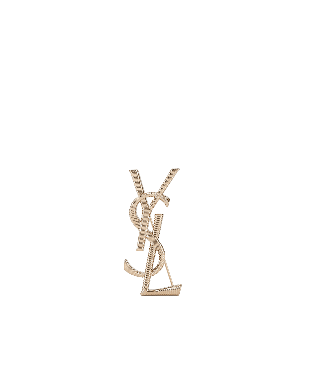 Брошь Saint Laurent 804317-Y1500, золотой цвет • Купить в интернет-магазине Kameron