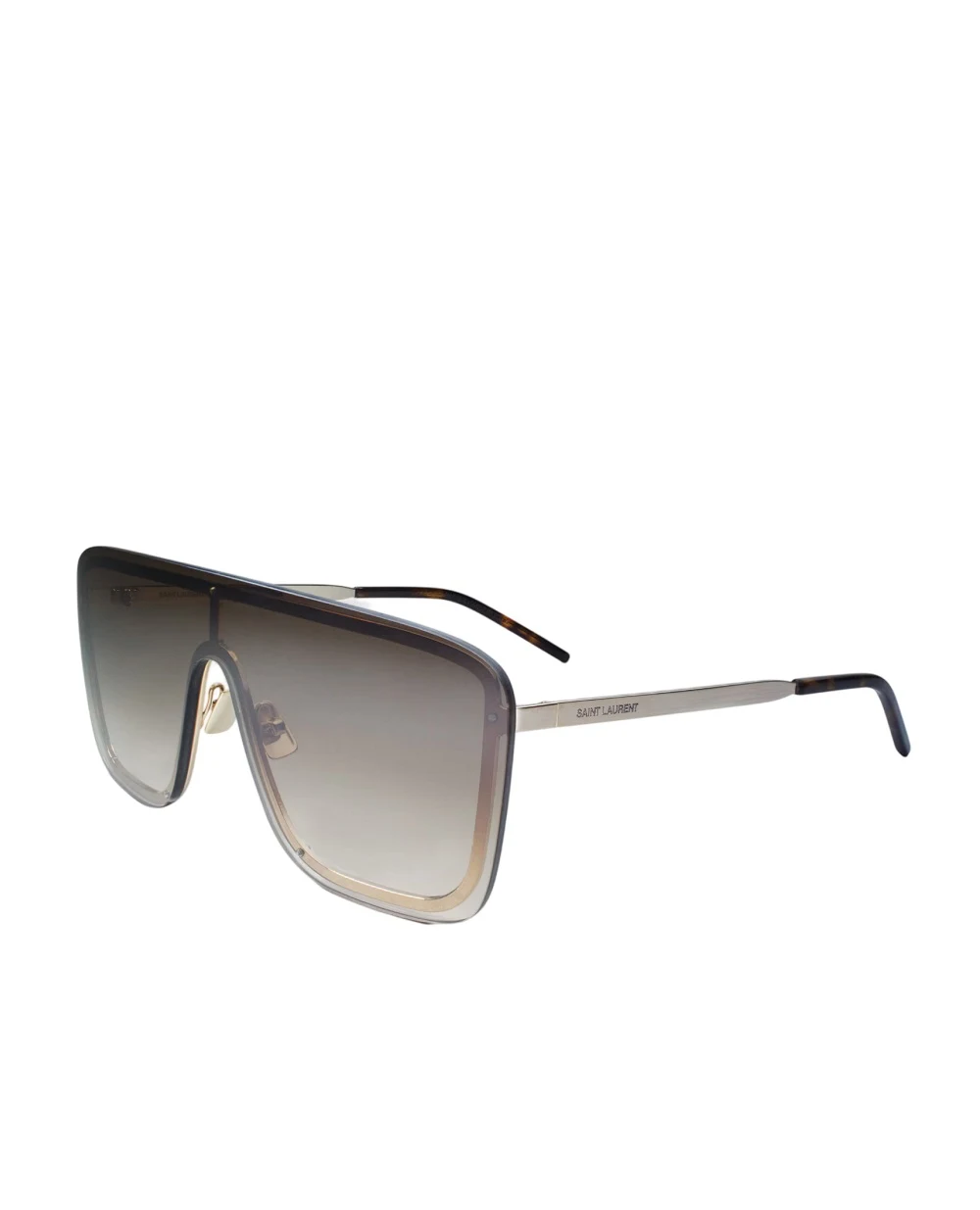 Солнцезащитные очки Saint Laurent 610923-Y9902, коричневый цвет • Купить в интернет-магазине Kameron