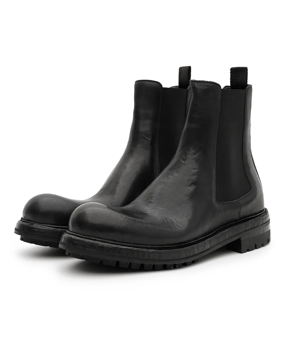 Ботинки челси из телячьей кожи Dolce&Gabbana A60634-AV325, черный цвет • Купить в интернет-магазине Kameron