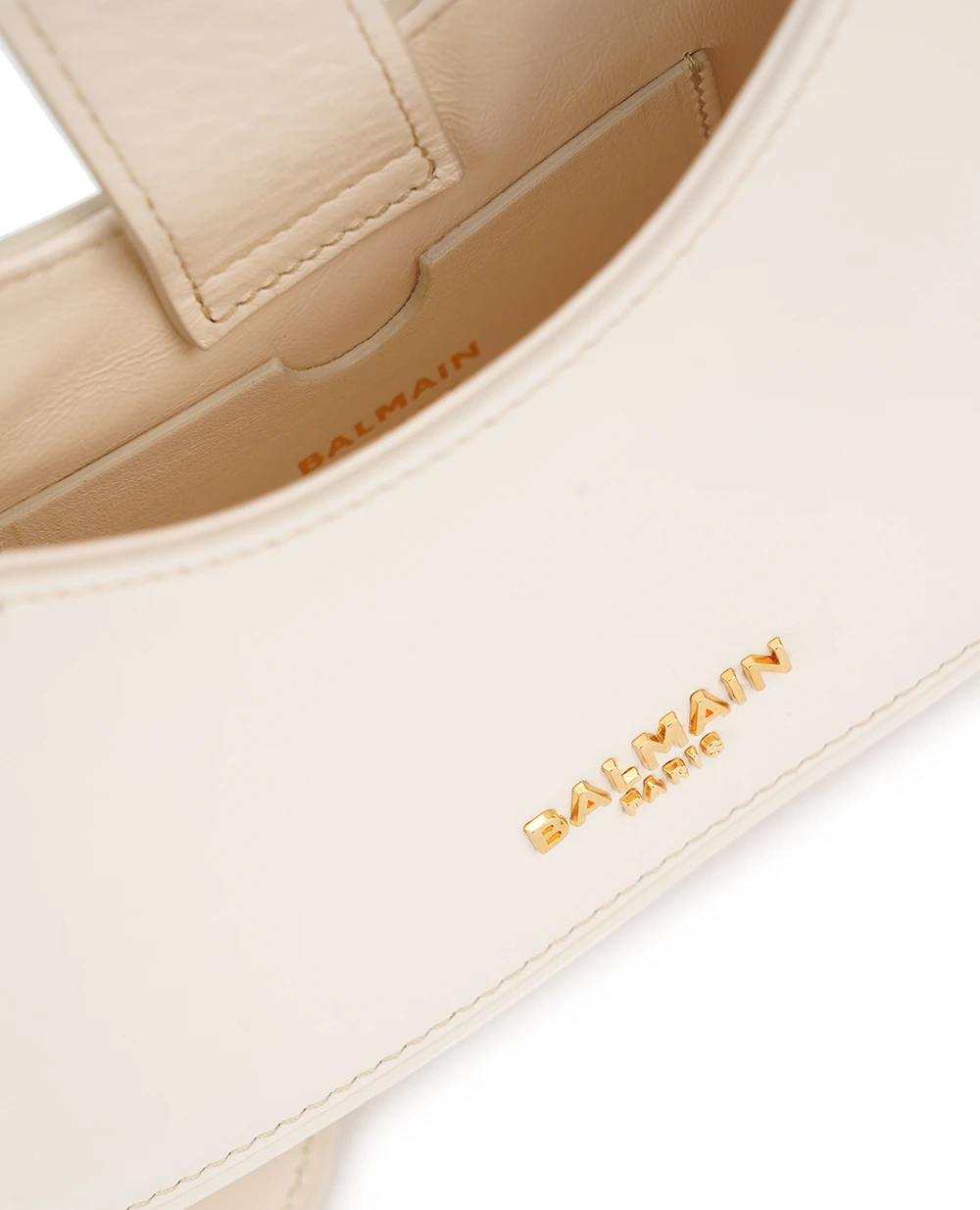 Кожаная сумка Jolie Madame Small Balmain DN0DA942LRHX, кремовый цвет • Купить в интернет-магазине Kameron