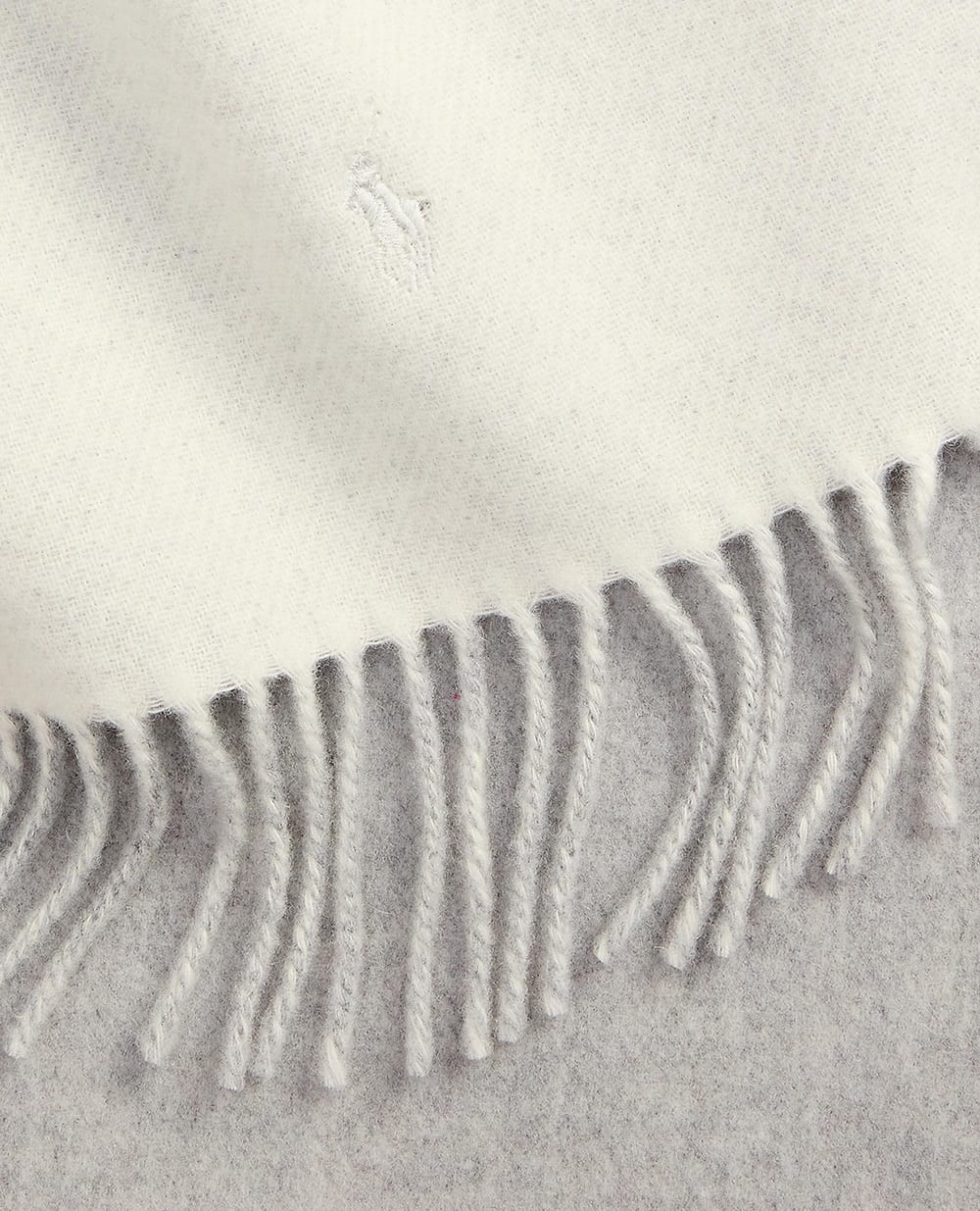 Шарф из шерсти Polo Ralph Lauren 455954371002, кремовый цвет • Купить в интернет-магазине Kameron