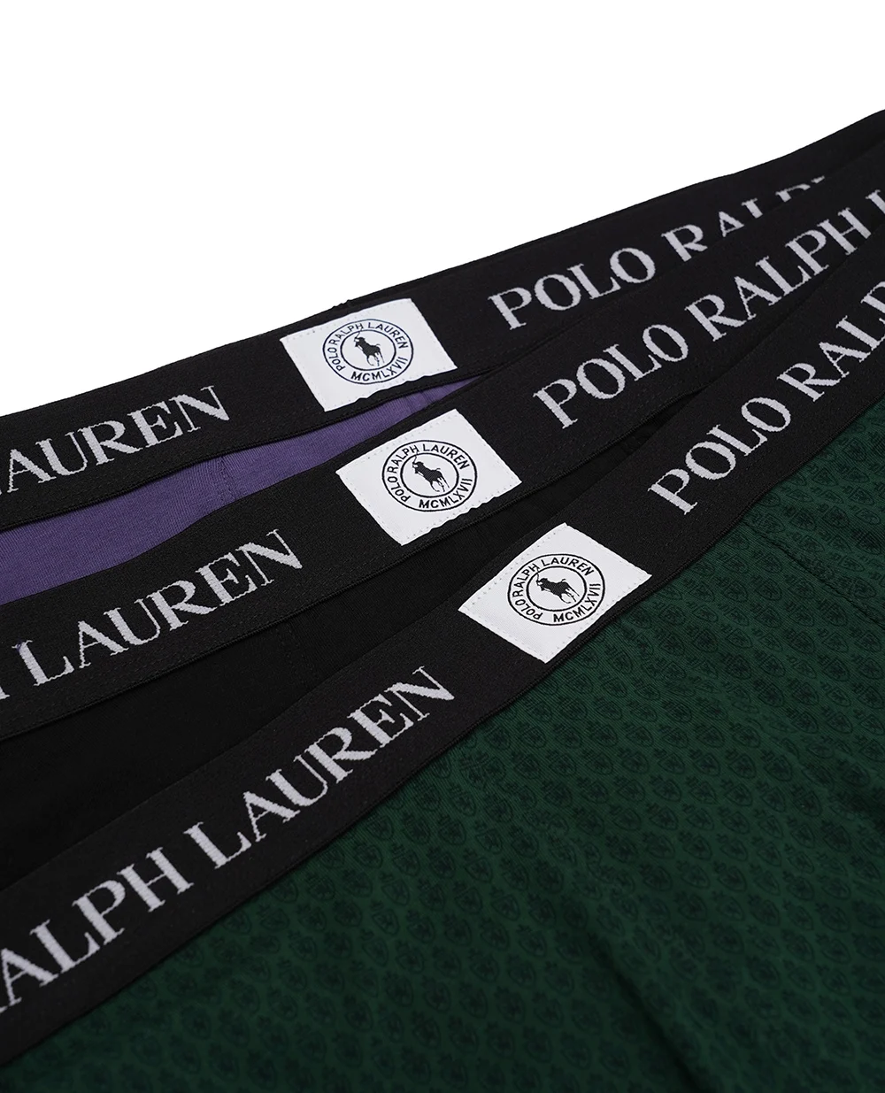 Боксеры ( 3шт. ) Polo Ralph Lauren 714981412008, разноцветный цвет • Купить в интернет-магазине Kameron