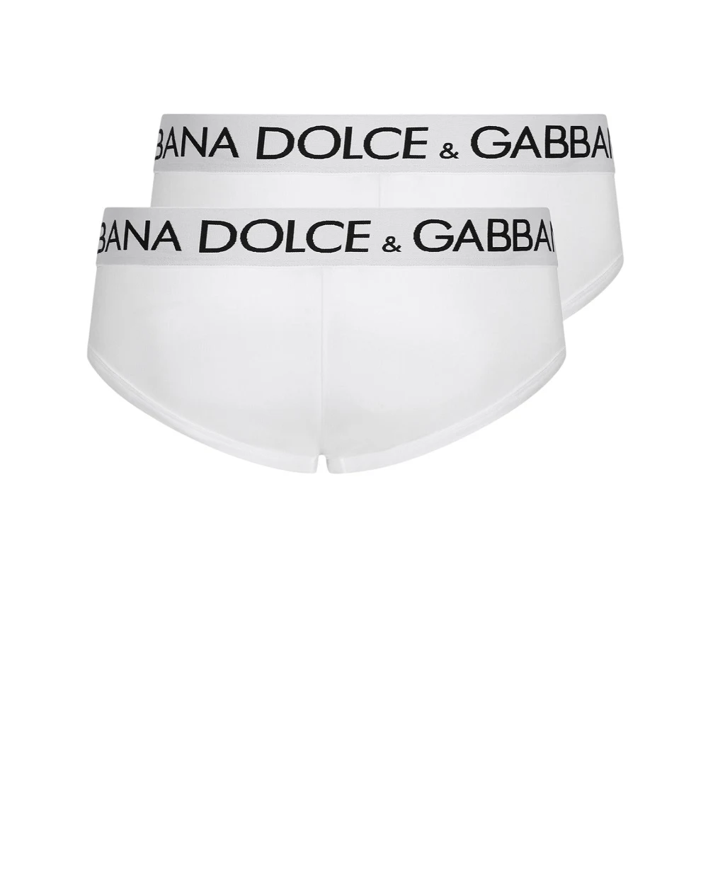Брифи (2 шт.) Dolce&Gabbana M9D69J-ONN97, білий колір • Купити в інтернет-магазині Kameron