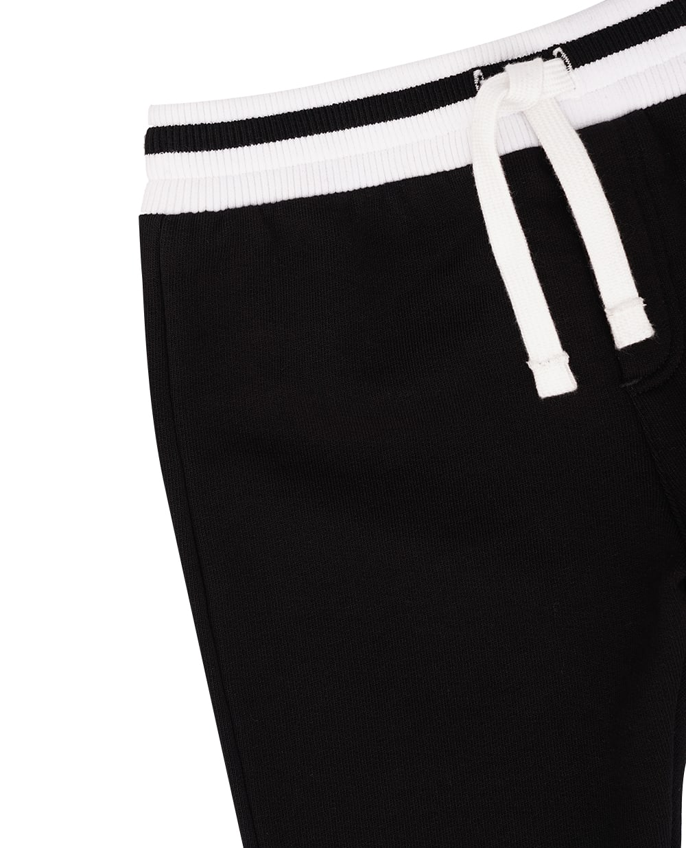 Дитячі спортивні штани (костюм) Dolce&Gabbana Kids L1JPIG-G7N4M, чорний колір • Купити в інтернет-магазині Kameron
