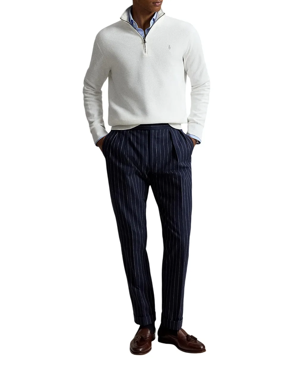 Светр Polo Ralph Lauren 710B18060001, білий колір • Купити в інтернет-магазині Kameron