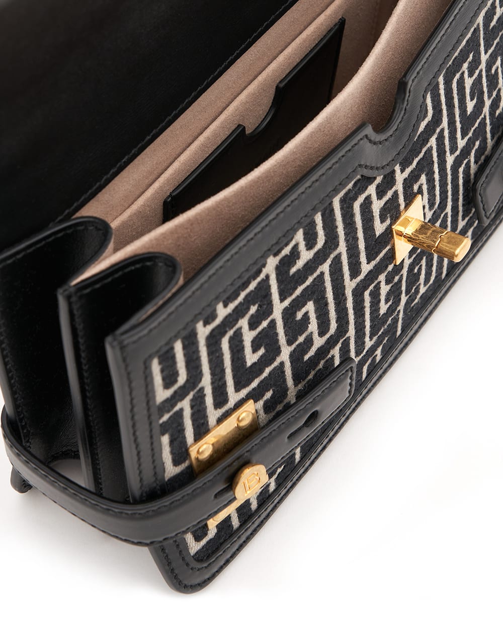 Сумка B-Buzz 24 Balmain EN1DA829TJGH, черный цвет • Купить в интернет-магазине Kameron