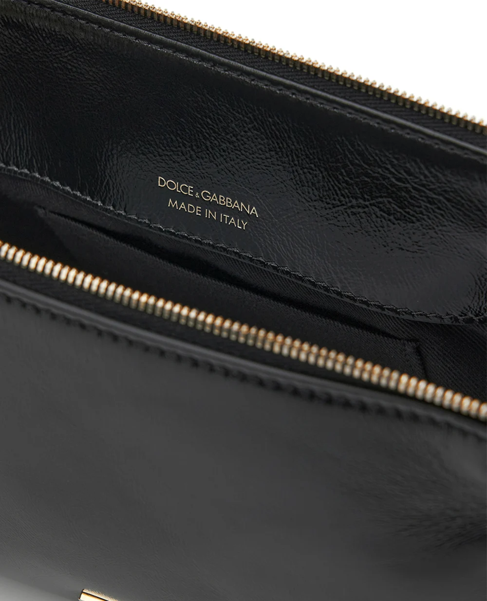 Сумка Vittoria Small з підвісками з телячої шкіри Dolce&Gabbana BB7889-A0070, чорний колір • Купити в інтернет-магазині Kameron
