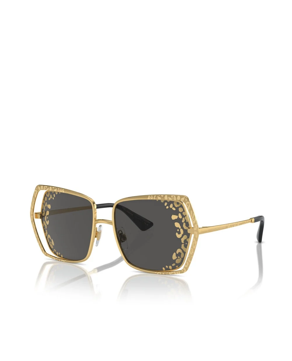 Солнцезащитные очки Dolce&Gabbana 230602-GT55, золотой цвет • Купить в интернет-магазине Kameron