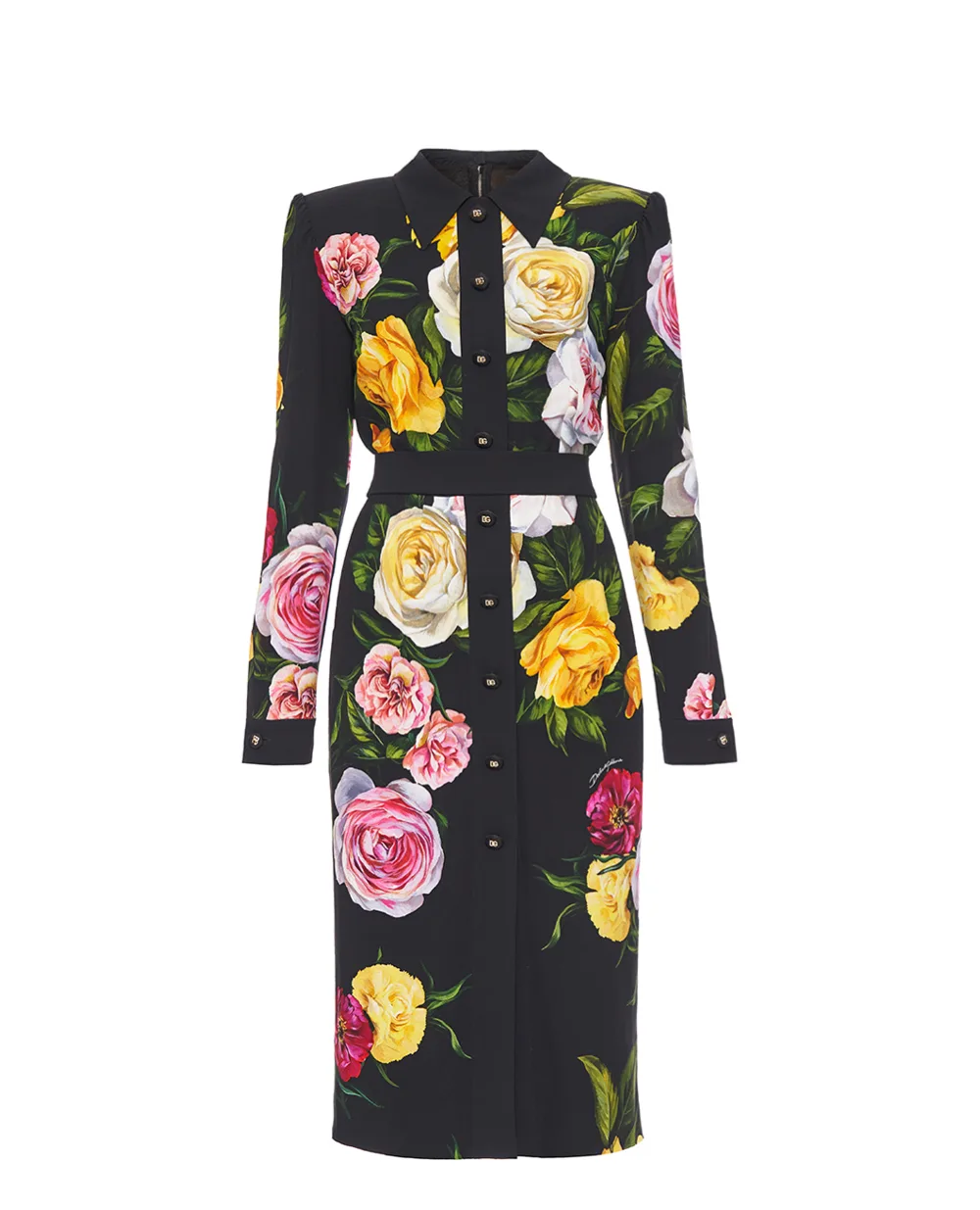 Платье Dolce&Gabbana F6TLDT-FSRPH, черный цвет • Купить в интернет-магазине Kameron