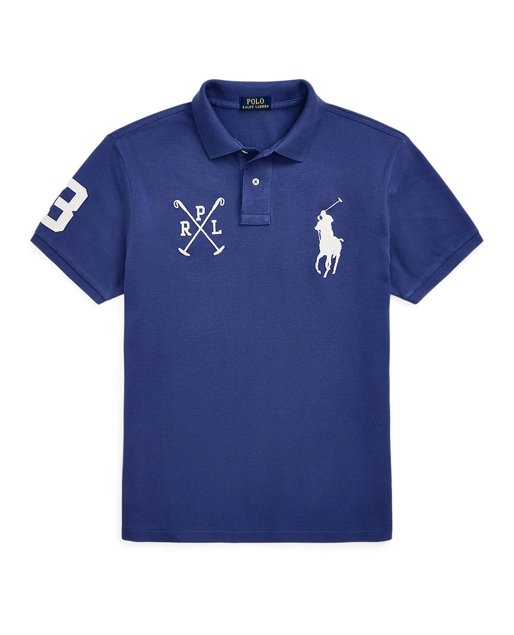 Поло Polo Ralph Lauren 710978082003, синий цвет • Купить в интернет-магазине Kameron