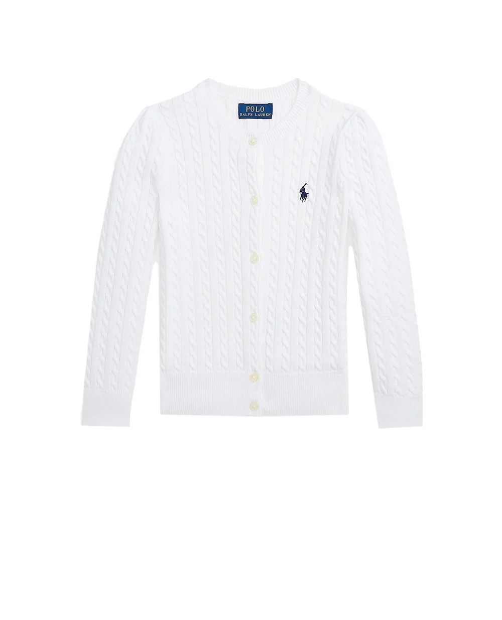 Детский кардиган Polo Ralph Lauren Kids 313543047064, белый цвет • Купить в интернет-магазине Kameron