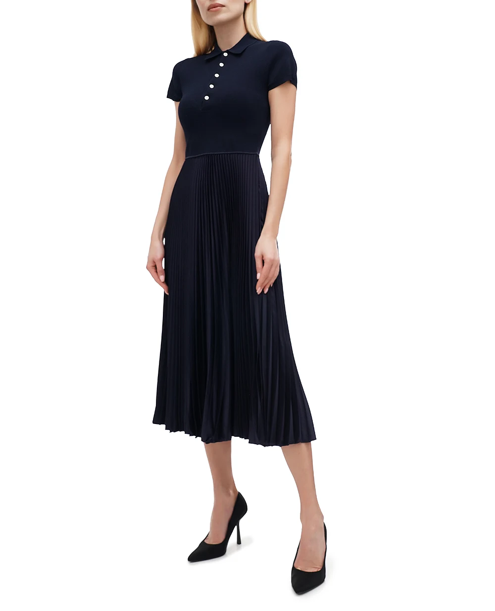 Платье Polo Ralph Lauren 211959913001, темно-синий цвет • Купить в интернет-магазине Kameron