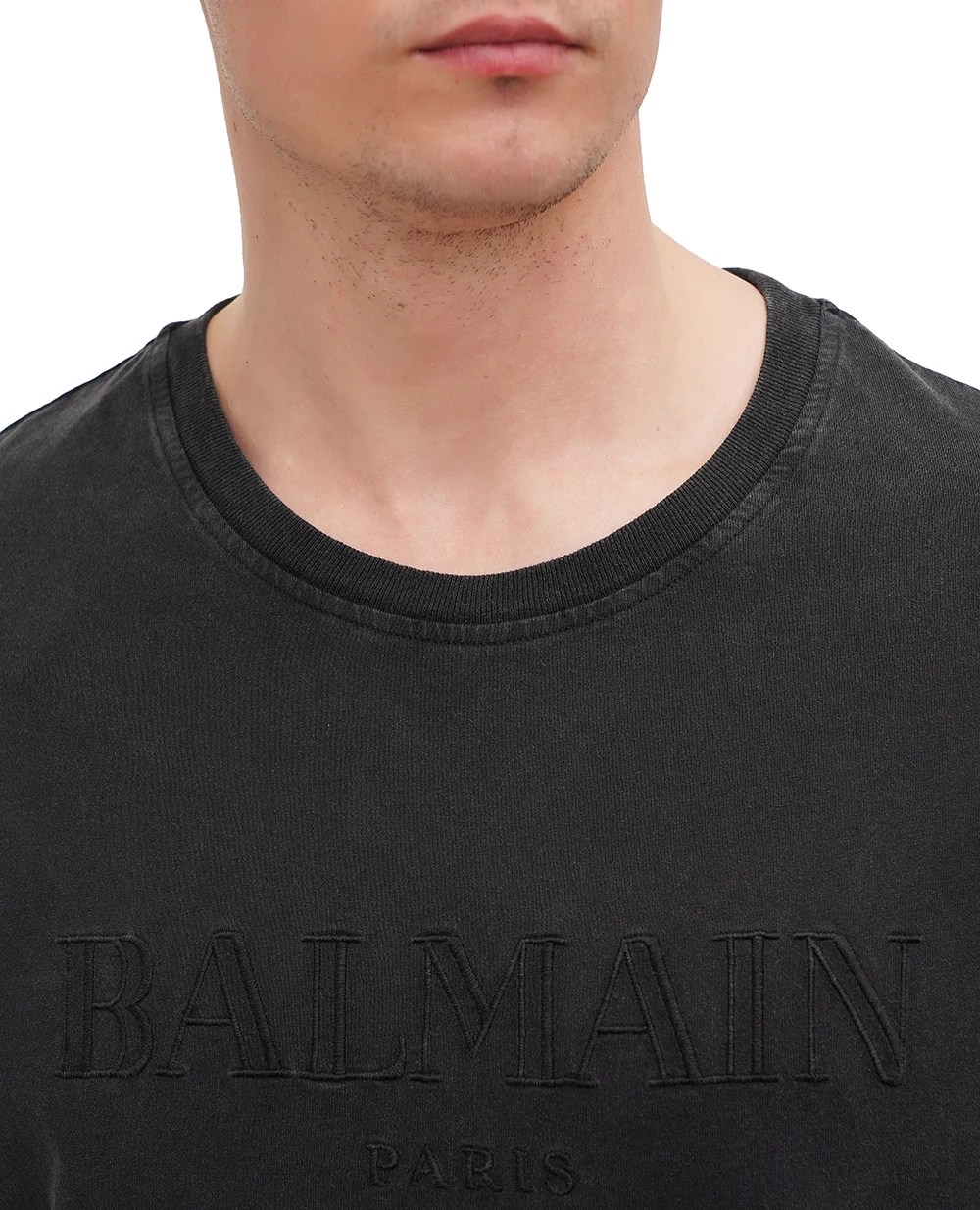 Футболка Balmain DH1EG010BC72, графит цвет • Купить в интернет-магазине Kameron