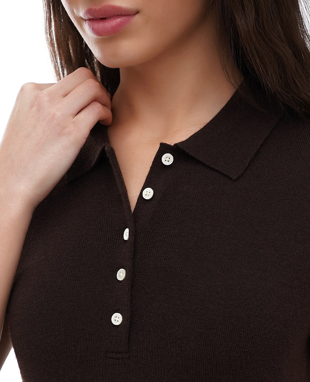 Платье Polo Ralph Lauren 211941478001, коричневый цвет • Купить в интернет-магазине Kameron