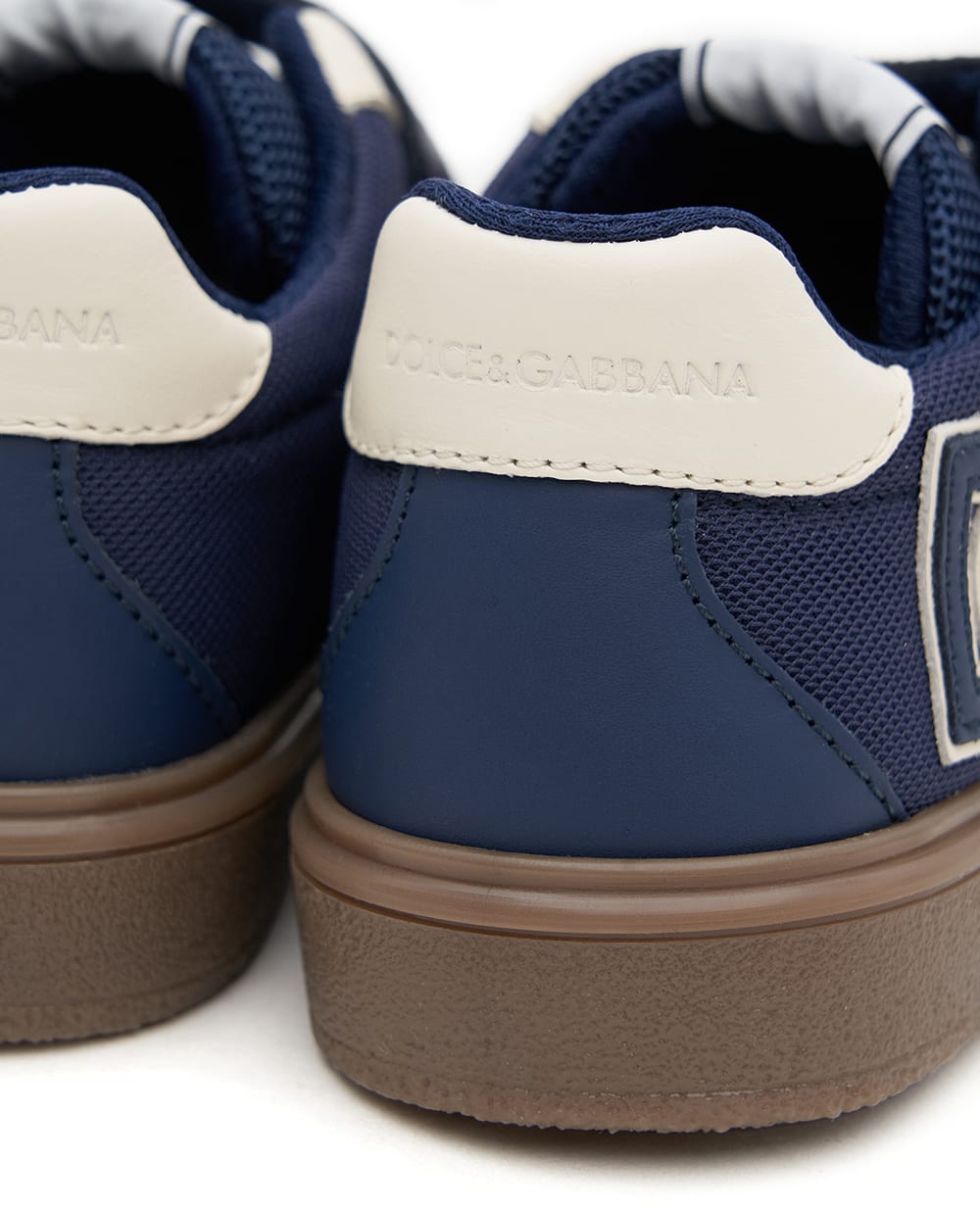 Детские кеды Dolce&Gabbana Kids DN0205-A4278, синий цвет • Купить в интернет-магазине Kameron