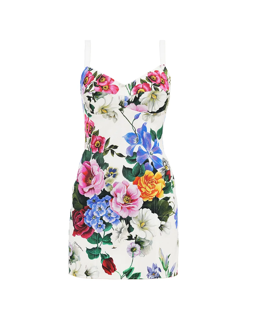 Платье Dolce&Gabbana F6JJXT-FSRQK, разноцветный цвет • Купить в интернет-магазине Kameron