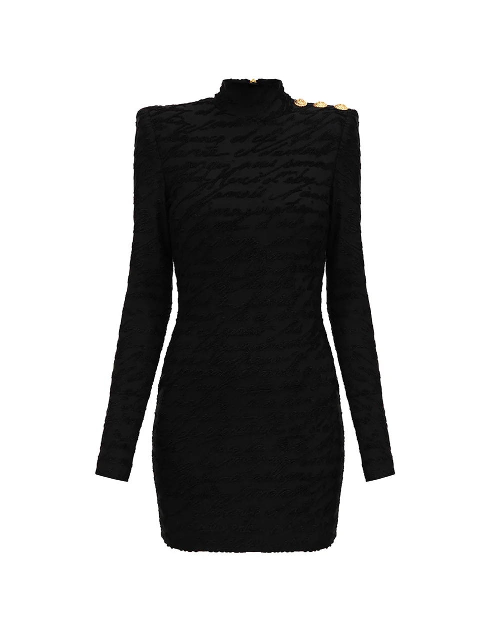 Платье Balmain EF1R9264JJ89, черный цвет • Купить в интернет-магазине Kameron
